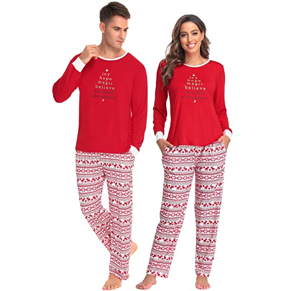 Men's and Women's Couple Pajama Set