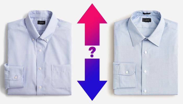 Button Up Vs Button Down Shirts Comparison